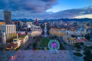 Tirana City & Dajti Cable Car from Durres/Golem/Tirana
