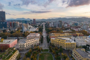 Tirana City & Dajti Cable Car from Durres/Golem/Tirana