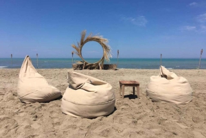 Tirana/Durrës: Fllakë Beach Escape och valfri hästridning