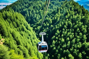 Tirana, Durres, Golem: Dajti Mountain Cable Car with ticket