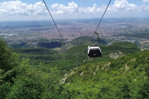 Tirana, Durres, Golem: Dajti Mountain Cable Car with ticket