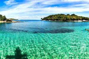 Tirana/Durres/Golem: excursión de un día a Saranda, Ksamil, el Ojo Azul y el castillo.