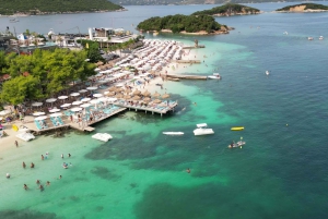 Tirana/Durres/Golem: excursión de un día a Saranda, Ksamil, el Ojo Azul y el castillo.