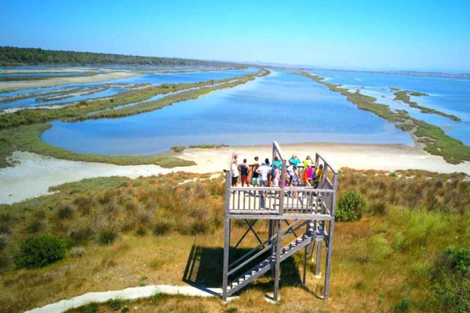 Tirana/Durrës/Golem: ¡tour de 1 día y paseo en barco por la laguna Karavasta!