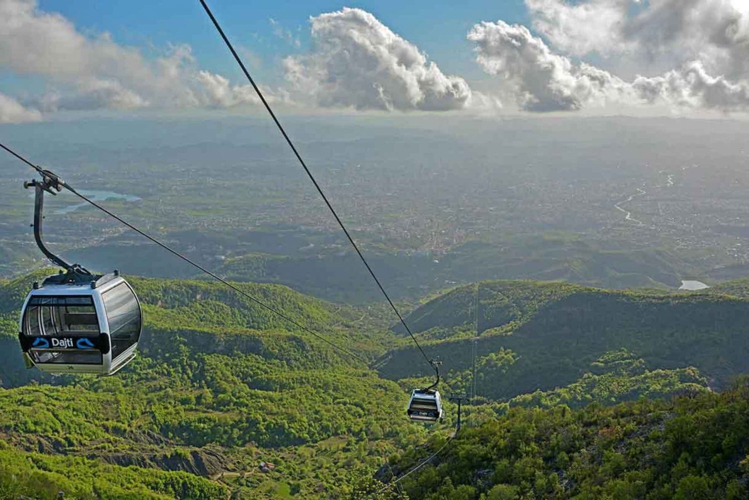 Tirana: Dagvullende tour met kabelbaan naar de berg Dajti