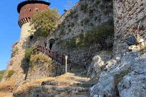Tirana: Petrela Castle and Black Cave Hike with Local Lunch