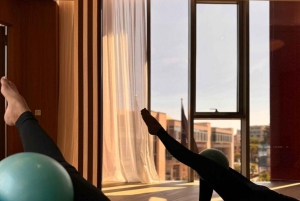 Tirana: Pilates or Yoga Class with Sauna and Snacks