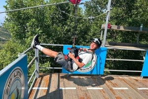 Tirana: Quad Bike and Zipline Adventure Tour