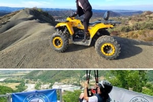 Tirana: Quad Bike and Zipline Adventure Tour