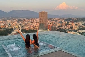 Tirana: Rooftop Pool and Jacuzzi