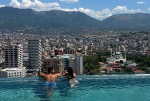 Tirana: Rooftop Pool and Jacuzzi