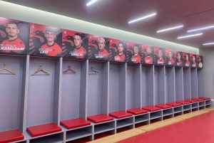 ティラナ：アリーナ・コンベタレ・スタジアムVIPスカイボックス付きウォーキングツアー