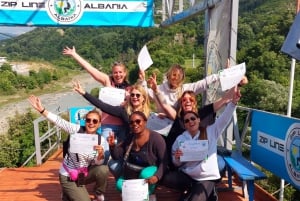 Tirana: Zipline Albania Adventure, the Longest in the Balkan