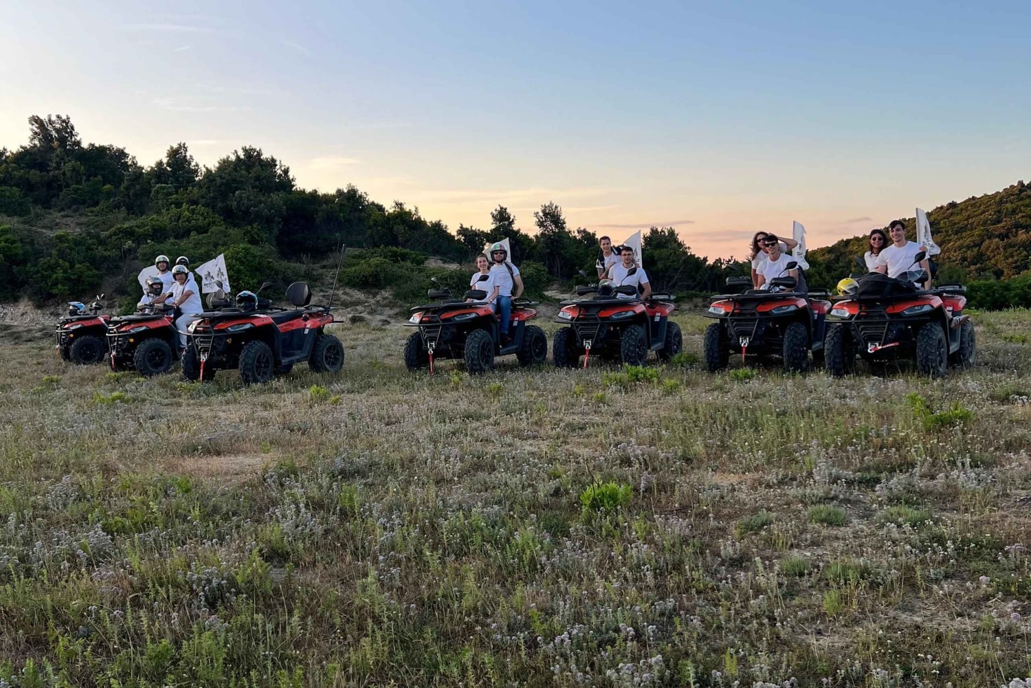 Tirana, Durres-Cape Of Rodon: ATV-firkjøring med hjelm