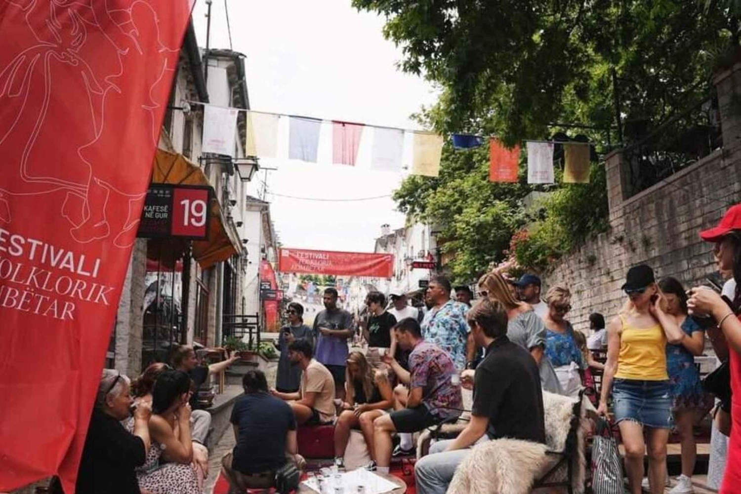 Traditional Stone-Ground Coffee Experience in Gjirokastra
