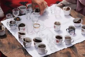Traditional Stone-Ground Coffee Experience in Gjirokastra