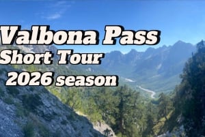 Valbona Pass Short Tour 2 dager/1 natt