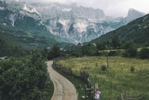 Valbona to Theth Hike (Self-Guided) Transport & Map