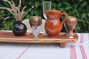 地元の庭園でのベジタリアンアルバニア料理ツアー – シュコダー