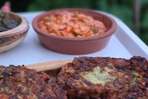 地元の庭園でのベジタリアンアルバニア料理ツアー – シュコダー