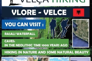 Wędrówka po wiosce Velça: wodospad Rasa i jaskinie