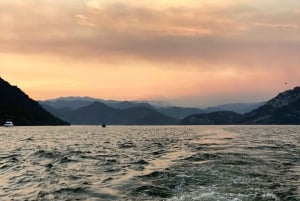 Virpazar : Croisière au coucher du soleil sur le lac Skadar avec dégustation de vin