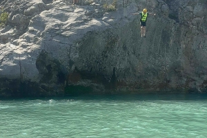 Rafting sul fiume Vjosa e bagni nel canyon di Langarica: avventura di 2 giorni
