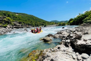 Vjosa River: Sunset Eco-Rafting & Hidden Canyon Swim