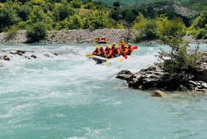 Vjosa River: Sunset Eco-Rafting & Hidden Canyon Swim