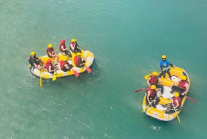 Vjosa-Fluss: Öko-Rafting bei Sonnenuntergang & Schwimmen im versteckten Canyon