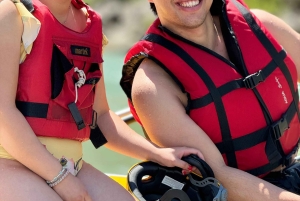 Vjosa-Fluss: Öko-Rafting bei Sonnenuntergang & Schwimmen im versteckten Canyon