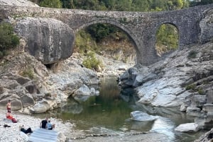 Vlora city tour,Amantia Archaelogical site and Brataj Bridge