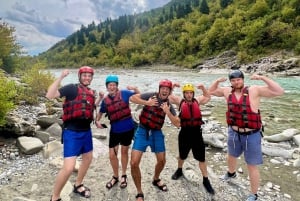 Vlora: Langarica Canyon, Bënja Baths & Rafting Tour