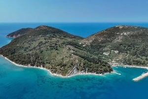 Vlora piratskipstur Sazan-øya og Karaburun