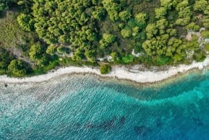 Vlora piratskipstur Sazan-øya og Karaburun