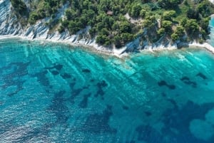 Vlora piratskipstur Sazan-øya og Karaburun