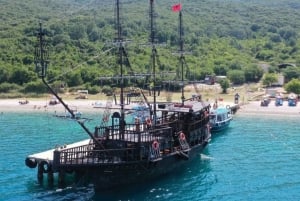 Vlora piratskipstur Sazan-øya og Karaburun