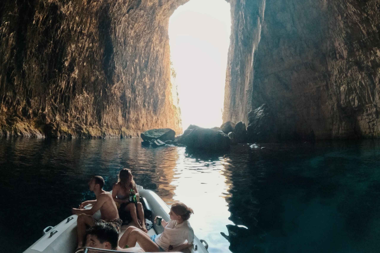 Vlora: Speedboat Tour to Dafina Cave & Haxhi Ali Cave