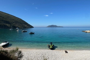 Vlora: Hurtigbåttur til Dafina-grotten og Haxhi Ali-grotten