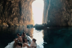 Vlora: Speedboat Tour to Dafina Cave & Haxhi Ali Cave