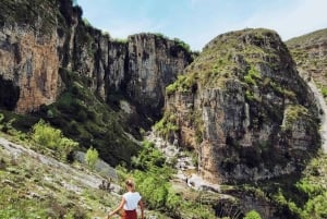 From Vlore:Brataj Bridge, Nivica Canyon & Peshtura Waterfall