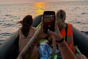 Vlore: Golden Hour Speedboat Sunset Experience
