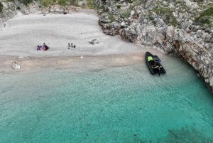 Vlore:Dafina Bay Speedboat Private Guided Tour