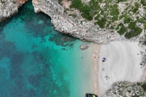 Vlore: Cueva de Dafina y Cueva de Haxhi Ali Visita guiada en lancha rápida