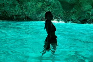 Wlora: Zatoka Grama i jaskinie Karaburun – 8-godzinna wycieczka łodzią motorową