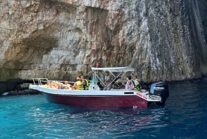 Vlore: Haxhi Ali Cave, Karaburun Speedboat Tour & Snorkeling