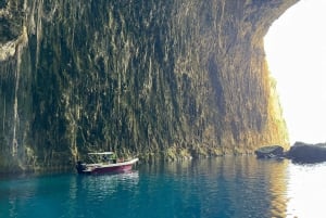 Vlore : grotte de Haxhi Ali, excursion en hors-bord à Karaburun et plongée avec tuba