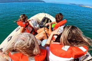 Vlore : grotte de Haxhi Ali, excursion en hors-bord à Karaburun et plongée avec tuba