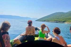 Vlora : grotte de Haxhi Ali, île de Sazan et péninsule de Karaburun