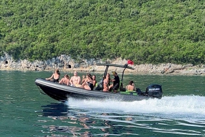 Vlora : grotte de Haxhi Ali, île de Sazan et péninsule de Karaburun